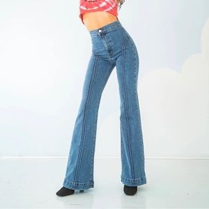 REVICE Roller Girl Flare Jeans